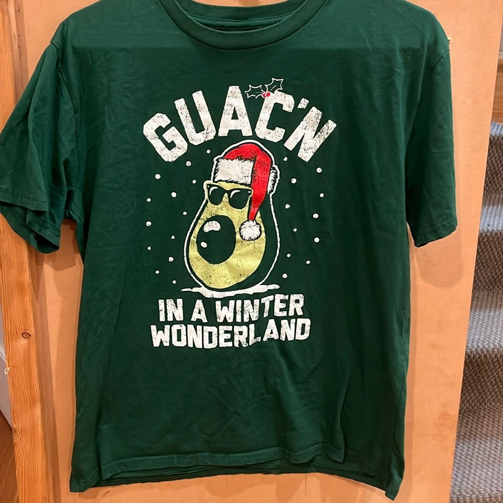 Christmas funny t-shirt avocado